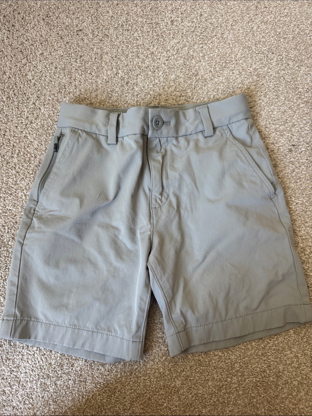 Vineyard Vines Light Gray Boy’s OTG Shorts